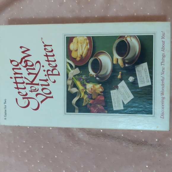 Vtg. Getting to know you better board game - Picture 1 of 13